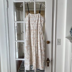 Naya Rea Iman Dress NWT, size UK 6/ converts US 0/2 in pink ditsy floral print.